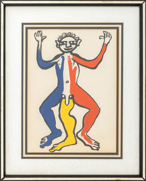Alexander Calder "Three Legged Man" Lithograph