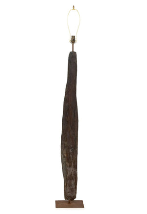 Petrified Wood Floor Lamp