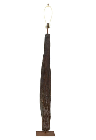 Petrified Wood Floor Lamp