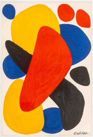 Alexander Calder "Boomerang" Lithograph, 1974