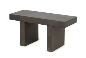 Modern Sheet Iron Metal Bench