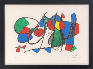Joan Miro "Lithograph VIII" Lithograph, 1975