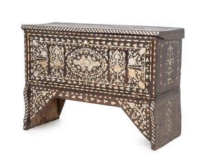 Syrian Mother-of-Pearl Inlaid Cabinet, 19th C.