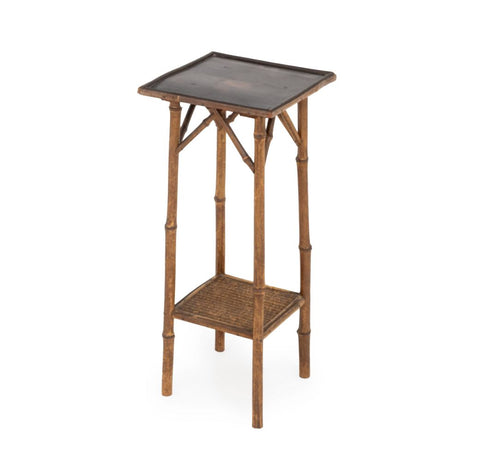 Aesthetic Movement 2-Tier Bamboo Side Table