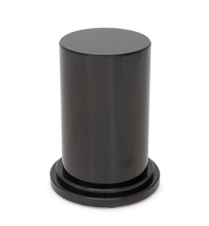 Modern Black Lacquered Pedestal