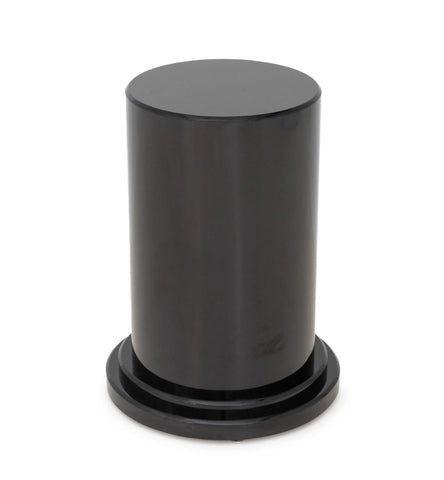 Modern Black Lacquered Pedestal