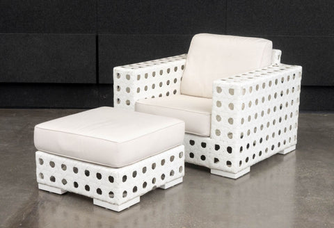 Skyline Design Lounge Chair and Ottoman