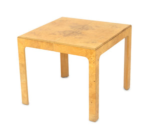 Modern Oyster Walnut Extending Dining Table