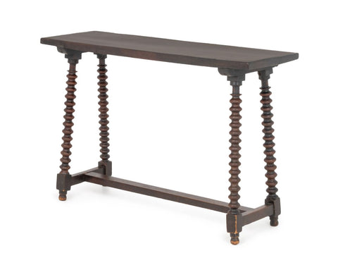 Spanish Baroque Walnut Trestle Table, 18th C.