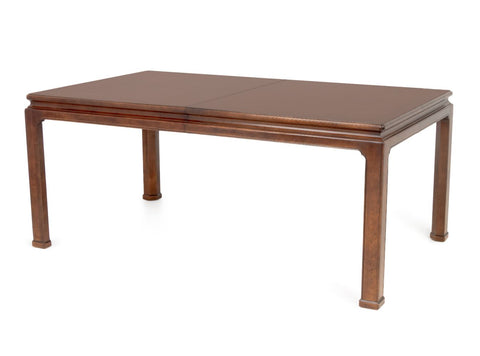 Henredon Mahogany and Elm Extending Dining Table