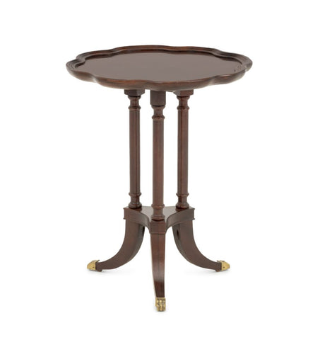 American Empire Style Mahogany Tripod Table