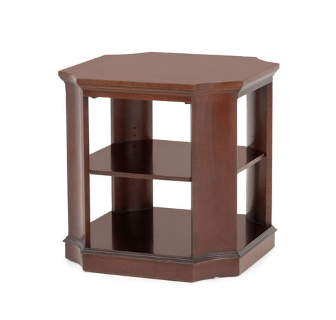 Georgian Style Mahogany 2-Tier Side Table
