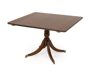 Regency Style Mahogany Extending Dining Table