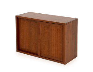 George Nakashima Walnut Hanging Cabinet, 1978