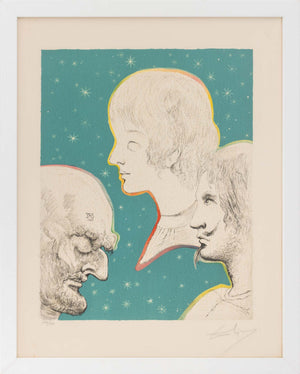 Salvador Dali "Merville..." Lithograph, 1969