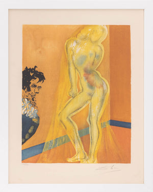 Salvador Dali "Chevalier's Dream..." Lithograph, 1969
