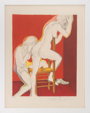 Salvador Dali "Without Hope" Lithograph, 1969
