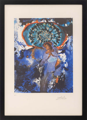 Salvador Dali "Ultra Surrealist Corpuscular" Print, 1971