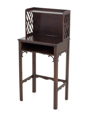 Chinese Chippendale Style Mahogany Desk