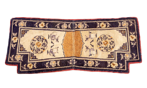 Chinese Saddle Rug, 4' 6