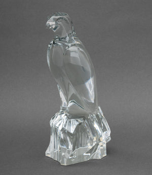 Baccarat Crystal Falcon Sculpture