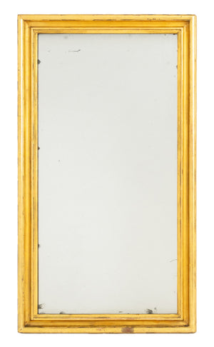 Rectangular Giltwood Framed Mirror