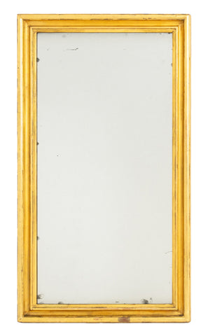 Rectangular Giltwood Framed Mirror