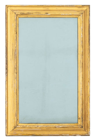 Modern Rectangular Giltwood Framed Mirror
