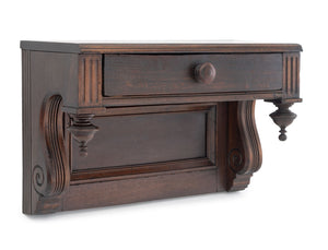 American Empire Style Mahogany Wall Console