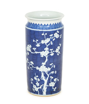 Chinese Blue and White Porcelain Umbrella Stand