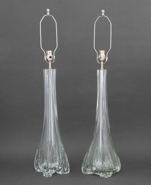 Vaughan Designs Glass Column Lamps, 2