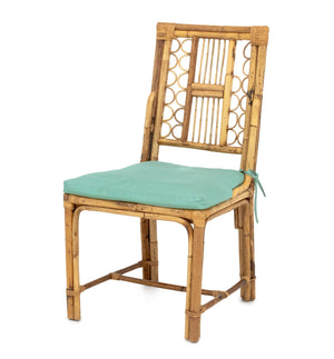 Chinese Chippendale Style Bamboo Side Chair