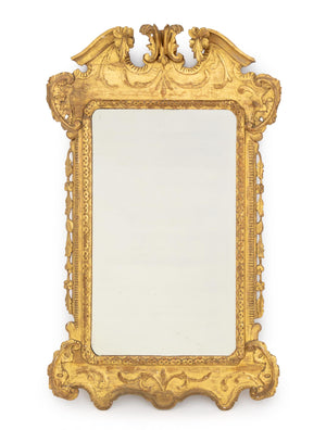 George II Giltwood Framed Mirror