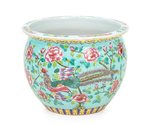 Chinese Famille Rose Porcelain Fish Bowl