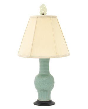 Chinese Celadon Glazed Vase Mounted as a Lamp