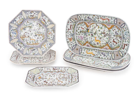Portuguese Meiselman Imports Serving Platters, 6