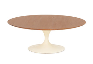 Saarinen x Knoll Associates Oak Tulip Coffee Table