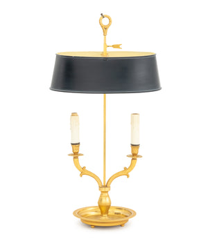 French Style Gilt Metal Bouillotte Lamp