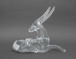 Loet Vanderveen for Baccarat Crystal Antelope