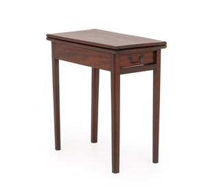 George III Mahogany Fold-Over Gate Leg Table
