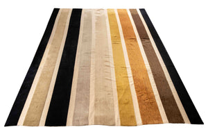 Modern Striped Pattern Carpet, 18' 1" x 13'