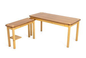 Modern Maple L-Shaped Desk