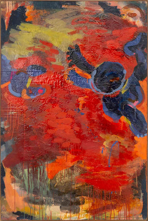 Erika Ranee Cosby "Not Their Time" Acrylic, 2014