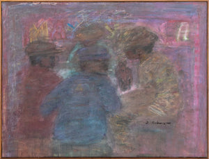 David Koloane Untitled Mixed Media on Canvas, 1995