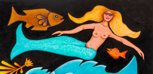 Louis Mendez "Sea World / Dance of Life" Painting (9618788417843)