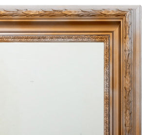 Neoclassical Style Gilt and Silvered Washed Mirror (9892939366707)