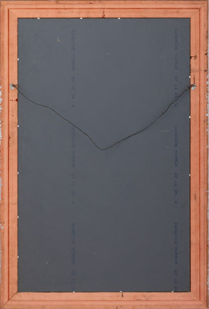 Neoclassical Style Gilt and Silvered Washed Mirror (9892939366707)