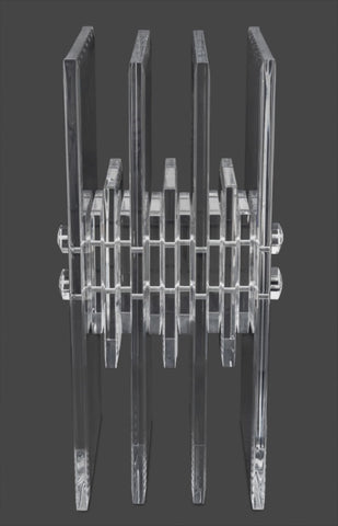 Mid-Century Modern Style Lucite Console Base