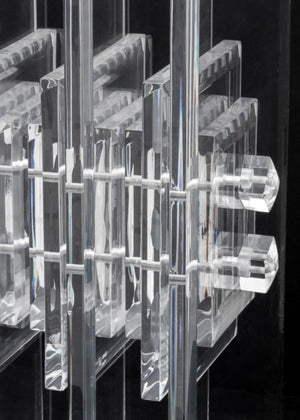 Mid-Century Modern Style Lucite Console Base (9698367308083)