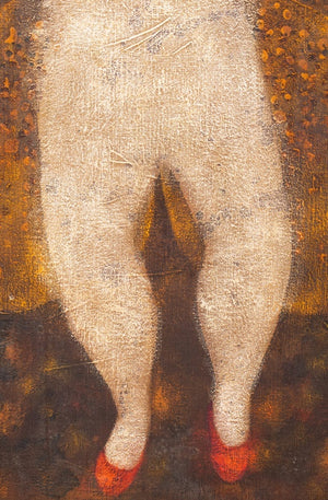Carol Jablonski "Leonardo" Casein On Canvas (9618609865011)